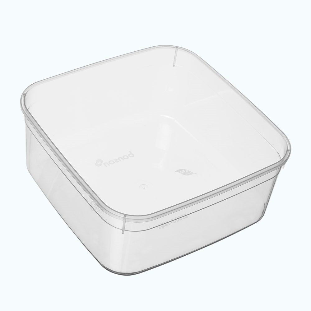 Square Container Clear 2Liter (Pkt10)